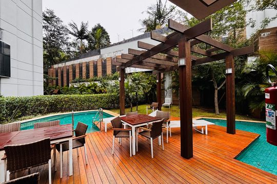 Área comum - Churrasqueira de apartamento à venda com 2 quartos, 70m² em Melville Empresarial Ii, Barueri