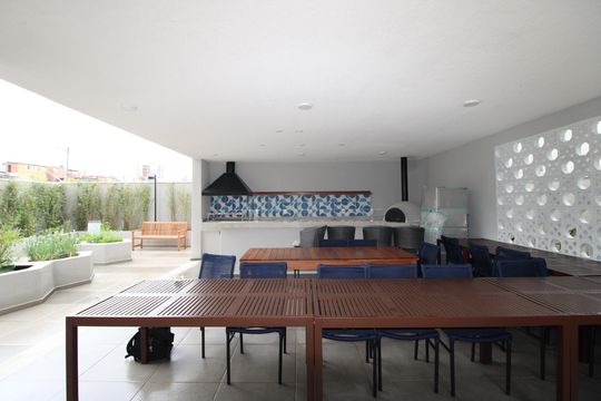 Área comum de apartamento para alugar com 2 quartos, 38m² em Vila Campanela, São Paulo