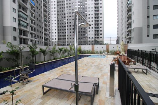 Área comum de apartamento para alugar com 2 quartos, 38m² em Vila Campanela, São Paulo