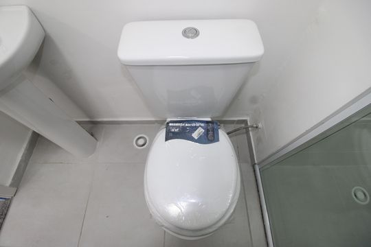 Banheiro de apartamento para alugar com 2 quartos, 38m² em Vila Campanela, São Paulo