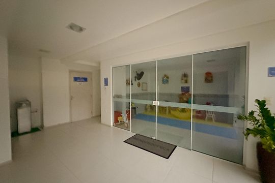 Área comum - Playground de apartamento para alugar com 1 quarto, 54m² em Canasvieiras, Florianópolis