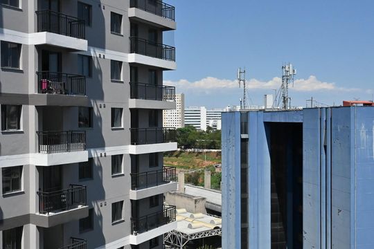 Vista de apartamento para alugar com 2 quartos, 37m² em Vila Andrade, São Paulo