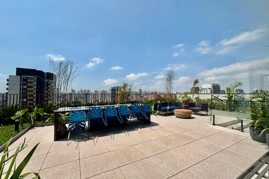 Área comum de apartamento à venda com 3 quartos, 131m² em Pinheiros, São Paulo