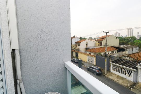 Varanda da Suíte de apartamento para alugar com 2 quartos, 98m² em Silveira, Santo André