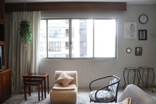 Sala de apartamento à venda com 3 quartos, 120m² em Pompeia, São Paulo