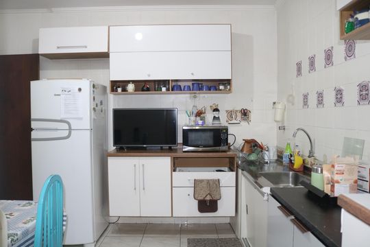 Cozinha de apartamento à venda com 3 quartos, 120m² em Pompeia, São Paulo