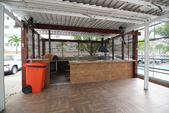 Área comum - Churrasqueira de apartamento à venda com 2 quartos, 65m² em Barra Olímpica, Rio de Janeiro