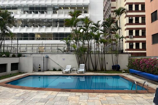 Área comum - Piscina de apartamento para alugar com 2 quartos, 47m² em Perdizes, São Paulo