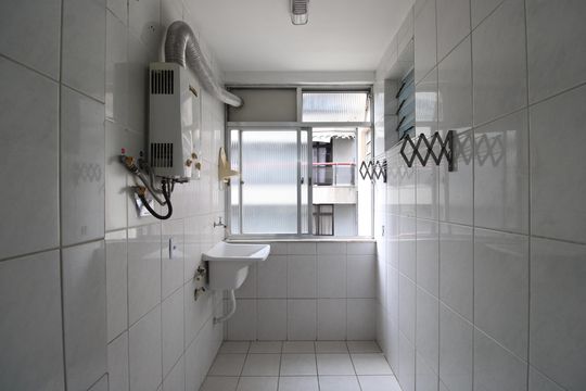 Área de serviço de apartamento para alugar com 3 quartos, 74m² em Pechincha, Rio de Janeiro