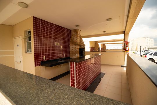 Área comum - Churrasqueira de apartamento à venda com 2 quartos, 46m² em Parque das Cachoeiras, Campinas