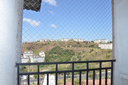 Varanda da Sala de apartamento para alugar com 3 quartos, 60m² em Acaiaca, Belo Horizonte