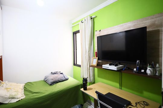 Quarto 2 de apartamento à venda com 3 quartos, 63m² em Jaguaribe, Osasco