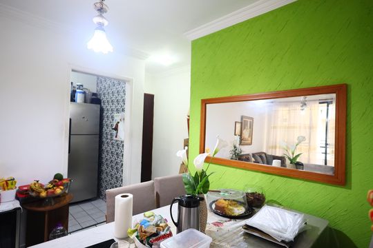 Sala de apartamento à venda com 3 quartos, 63m² em Jaguaribe, Osasco