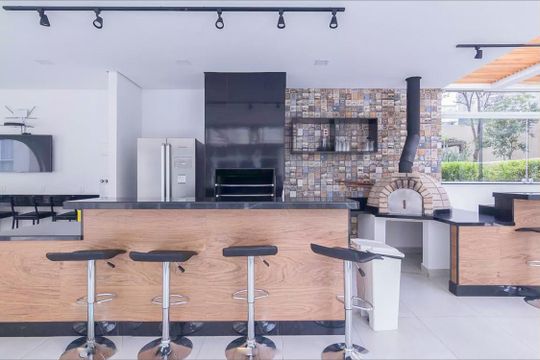 Área comum - Churrasqueira de apartamento para alugar com 2 quartos, 96m² em Vila Leopoldina, São Paulo