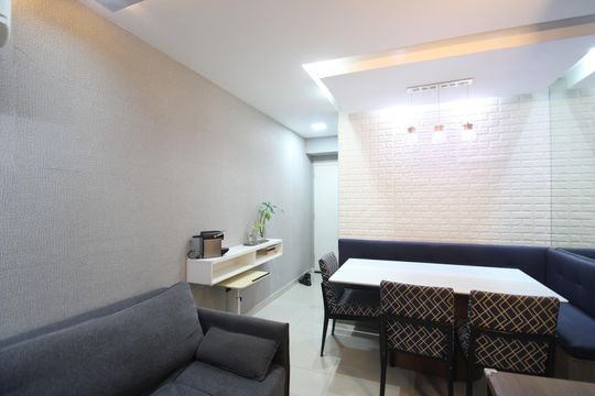 Sala de apartamento para alugar com 2 quartos, 51m² em Recreio dos Bandeirantes, Rio de Janeiro