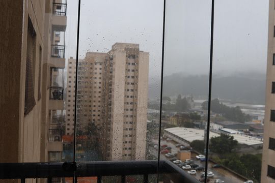 Varanda da Sala de apartamento à venda com 2 quartos, 59m² em Jardim Belval, Barueri