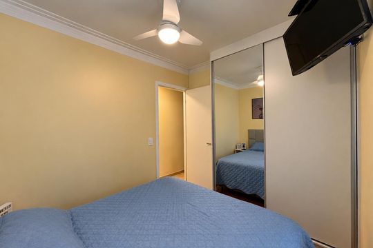 Suíte de apartamento à venda com 2 quartos, 77m² em Jardim Arpoador, São Paulo