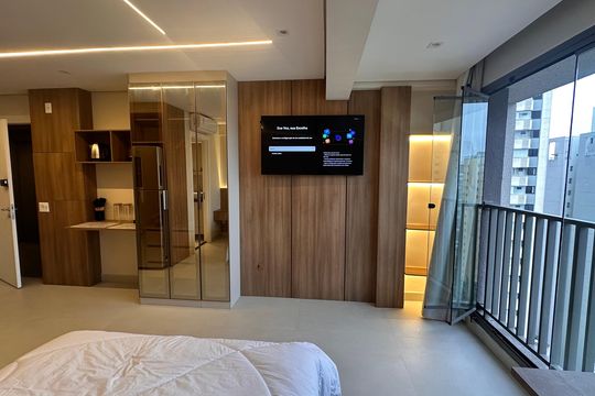 Kitnet/Studio para alugar com 1 quarto, 27m² em Cidade Monções, São Paulo