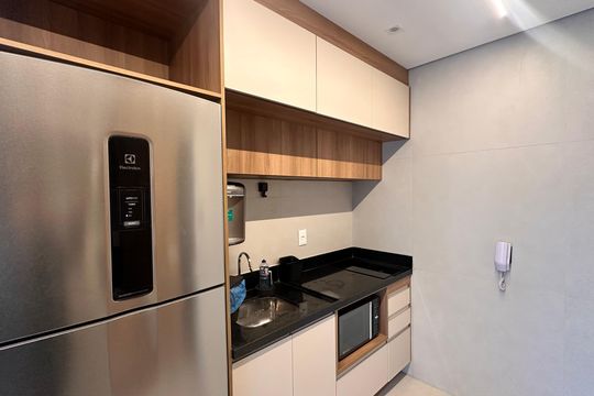 Kitnet/Studio à venda com 1 quarto, 27m² em Cidade Monções, São Paulo