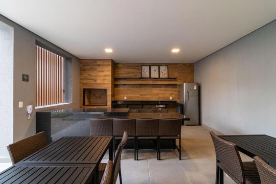 Área comum - Churrasqueira de apartamento à venda com 2 quartos, 42m² em Lapa de Baixo, São Paulo