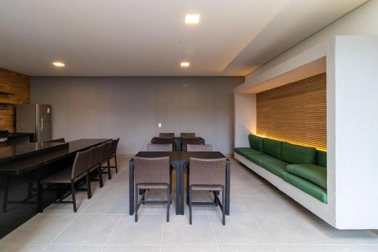 Área comum - Churrasqueira de apartamento à venda com 2 quartos, 42m² em Lapa de Baixo, São Paulo