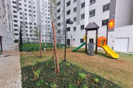 Área comum - Playground de apartamento para alugar com 2 quartos, 37m² em Vila das Bandeiras, Guarulhos