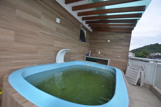 Área comum - Piscina de casa de condomínio à venda com 3 quartos, 150m² em Jardim Sulacap, Rio de Janeiro
