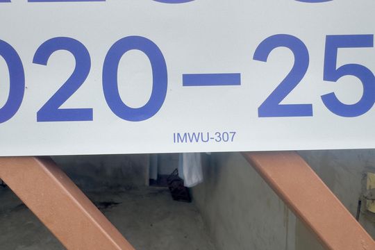 Código da placa IMWU-307 de casa para alugar com 3 quartos, 80m² em Cidade Soberana, Guarulhos
