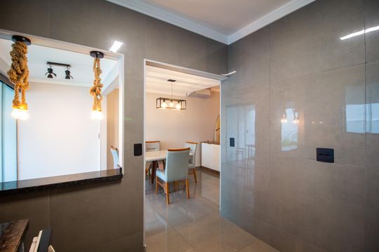 Cozinha de casa de condomínio para alugar com 3 quartos, 94m² em Jardim Sao Carlos, Sorocaba