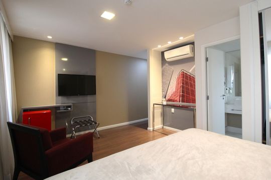 Sala/Quarto de kitnet/studio à venda com 1 quarto, 29m² em Vila Olímpia, São Paulo