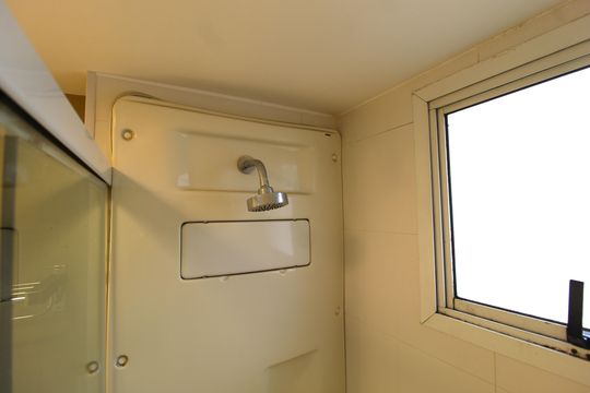 Banheiro de kitnet/studio à venda com 1 quarto, 29m² em Vila Olímpia, São Paulo