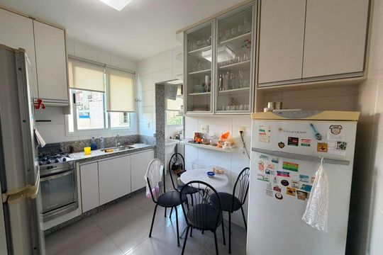 cozinha de apartamento à venda com 3 quartos, 113m² em Luxemburgo, Belo Horizonte