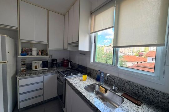 Cozinha de apartamento à venda com 3 quartos, 113m² em Luxemburgo, Belo Horizonte