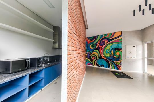 Área comum de apartamento à venda com 2 quartos, 69m² em Vila Rosalia, Guarulhos
