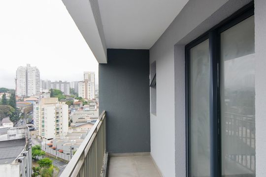 Varanda da Sala de apartamento à venda com 2 quartos, 69m² em Vila Rosalia, Guarulhos