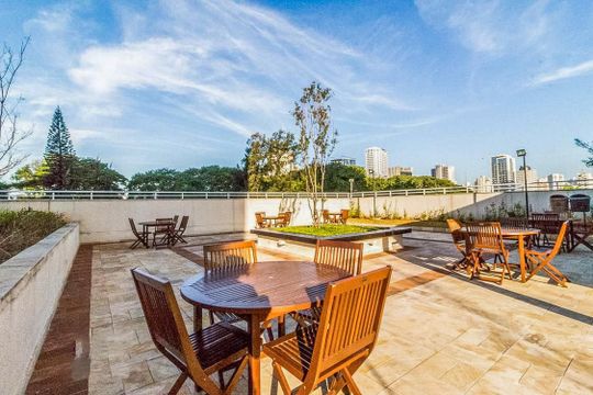 Área comum - Churrasqueira de apartamento à venda com 3 quartos, 112m² em Várzea da Barra Funda, São Paulo