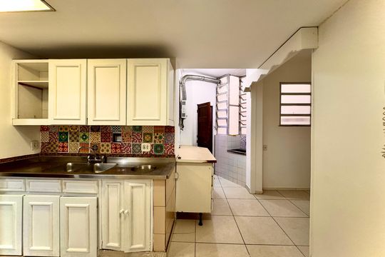 Cozinha de apartamento para alugar com 3 quartos, 91m² em Copacabana, Rio de Janeiro