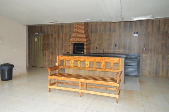 Área comum - Churrasqueira de apartamento para alugar com 3 quartos, 106m² em Subsetor Leste - 8 (l-8), Ribeirão Preto