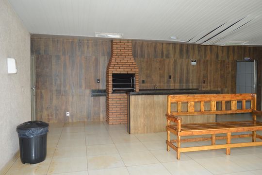 Área comum - Churrasqueira de apartamento para alugar com 3 quartos, 106m² em Subsetor Leste - 8 (l-8), Ribeirão Preto
