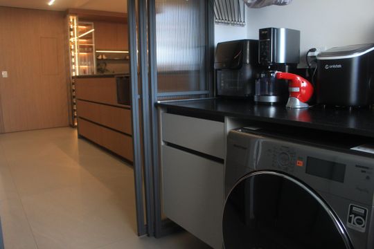Área de Serviço de apartamento para alugar com 3 quartos, 140m² em Osvaldo Cruz, São Caetano do Sul