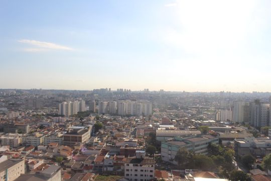 Vista da Suíte de apartamento para alugar com 3 quartos, 140m² em Osvaldo Cruz, São Caetano do Sul