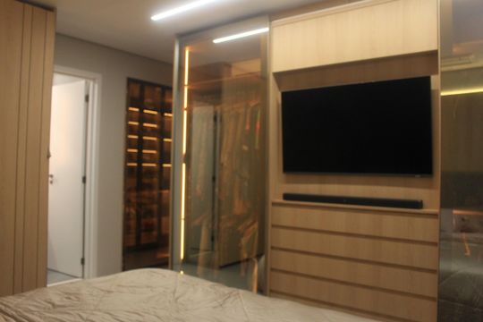 Suíte 1 de apartamento para alugar com 3 quartos, 140m² em Osvaldo Cruz, São Caetano do Sul