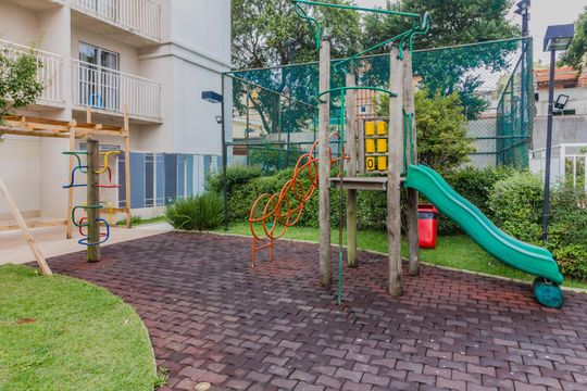 Área comum - Playground de apartamento à venda com 3 quartos, 61m² em Vila Alzira, Santo André