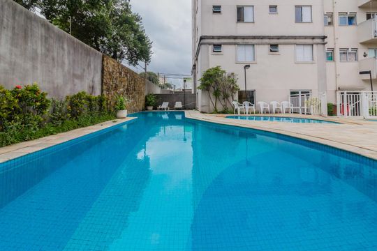 Área comum - Piscina de apartamento à venda com 3 quartos, 61m² em Vila Alzira, Santo André