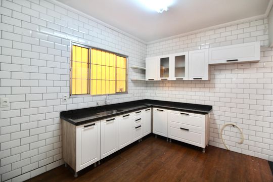 Cozinha de apartamento para alugar com 1 quarto, 55m² em Jardim Brasilia (zona Leste), São Paulo