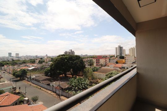 Sacada de apartamento para alugar com 1 quarto, 27m² em Santa Mônica, Uberlândia