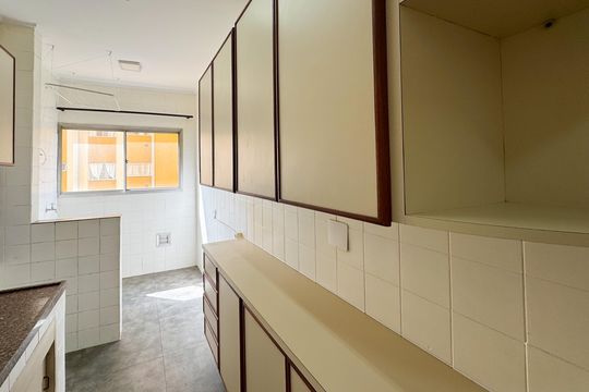 Cozinha de apartamento à venda com 2 quartos, 68m² em Demarchi, São Bernardo do Campo