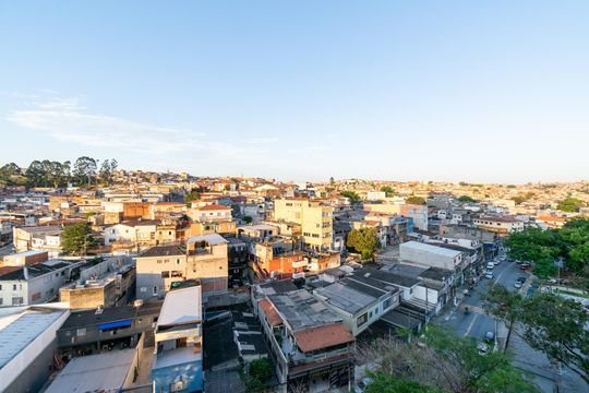 Vista do Quarto 1 de apartamento para alugar com 2 quartos, 32m² em Jardim Itacolomi, São Paulo