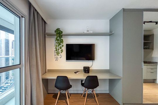 Apartamento para alugar com 1 quarto, 25m² em Pinheiros, São Paulo
