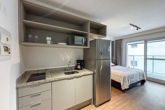 Apartamento para alugar com 1 quarto, 25m² em Pinheiros, São Paulo